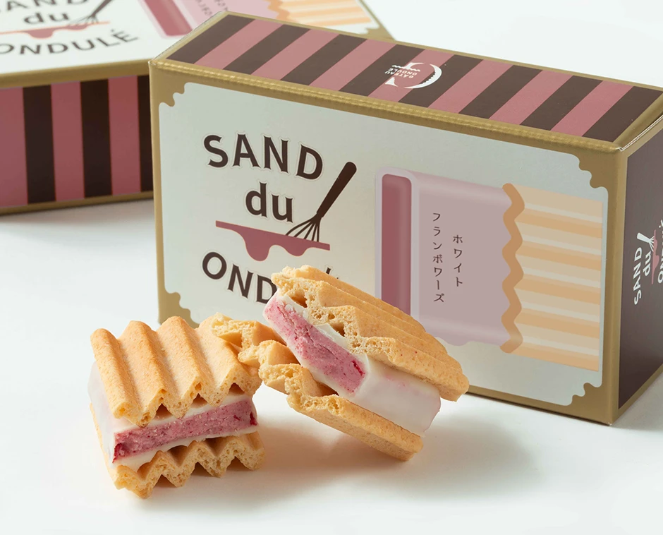 Sand du Ondulé サンド・デュ・オンデュレ ホワイトフランボワーズ